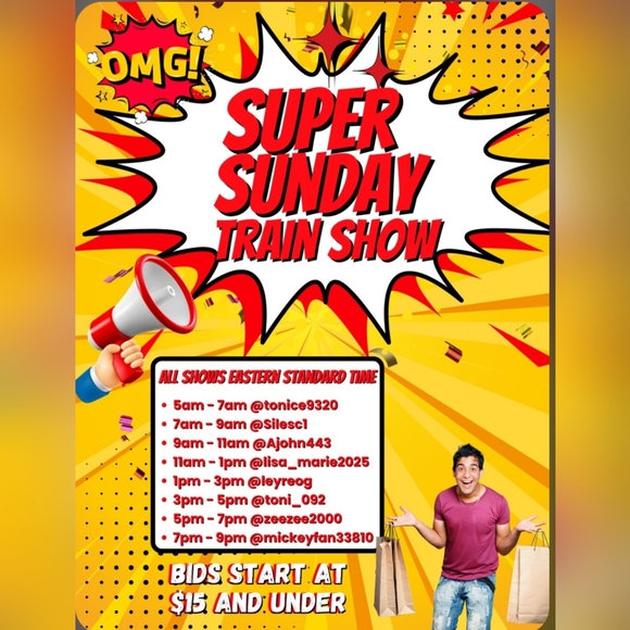 Super Sunday Steals & Deals Train Show - Picture 3 of 3